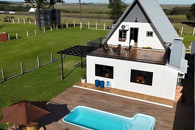 Chalé  cataratas 4 qtos-piscina aquecida-gourmet