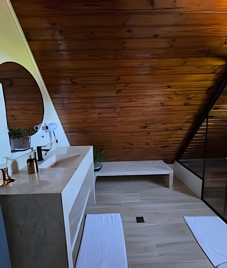 Chalé  cataratas 4 qtos-piscina aquecida-gourmet