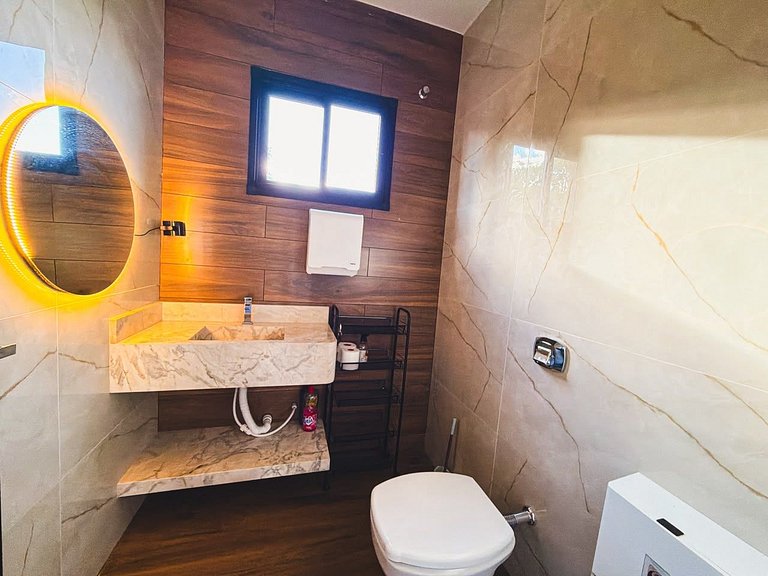Chalé  cataratas 4 qtos-piscina aquecida-gourmet